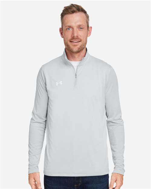 Custom Embroidered - Under Armour - Men's Team Tech™ Quarter-Zip Pullover - 1376844