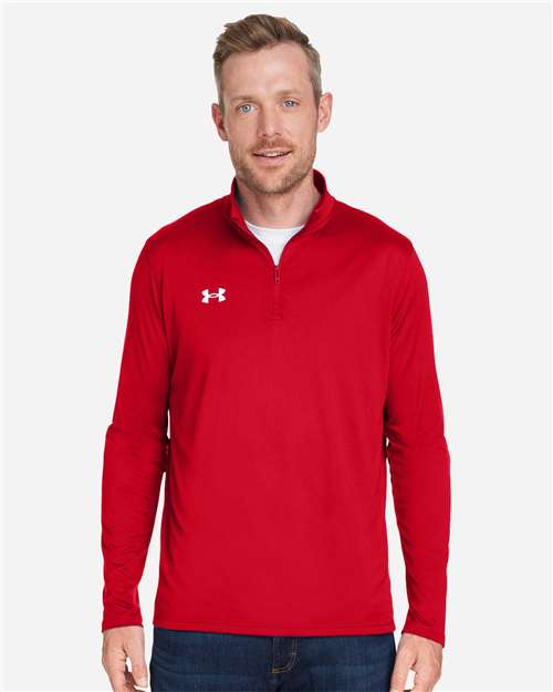 Custom Embroidered - Under Armour - Men's Team Tech™ Quarter-Zip Pullover - 1376844