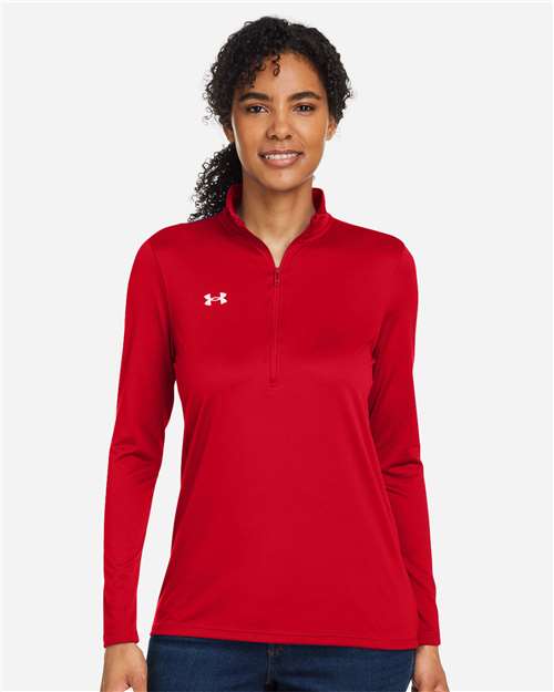 Custom Embroidered - Under Armour - Women's Team Tech™ Half-Zip Pullover - 1376862