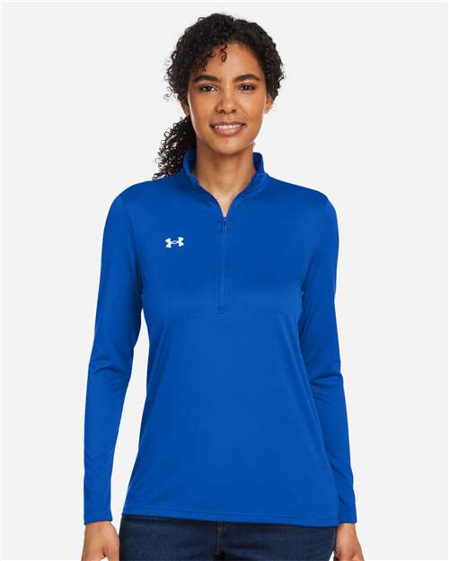 Custom Embroidered - Under Armour - Women's Team Tech™ Half-Zip Pullover - 1376862