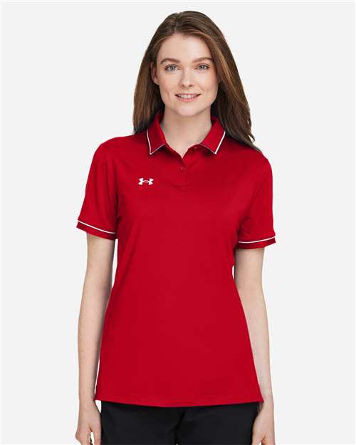 Custom Embroidered - Under Armour - Women's Tipped Teams Performance Polo - 1376905