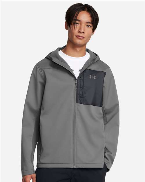Custom Embroidered - Under Armour - Men's ColdGear® Infrared Shield 2.0 Hooded Jacket - 1371587