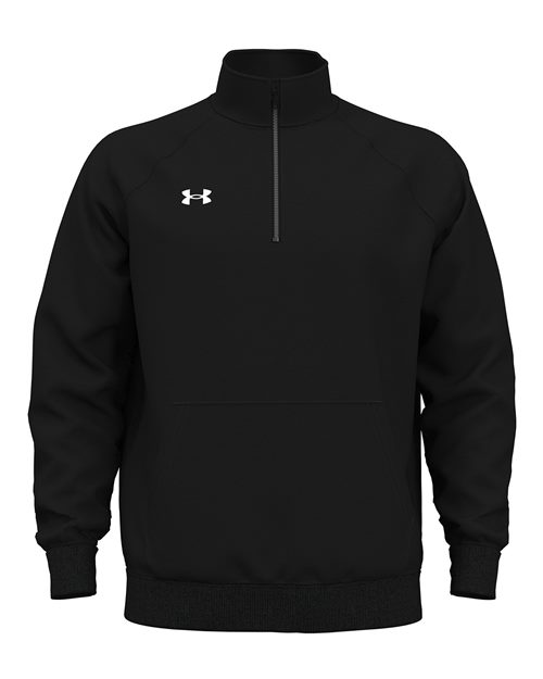 Custom Embroidered - Under Armour - Men's Rival Fleece Quarter-Zip Pullover - 1386016