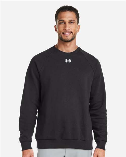 Custom Embroidered - Under Armour - Men's Rival Fleece Crewneck Sweatshirt - 1379755