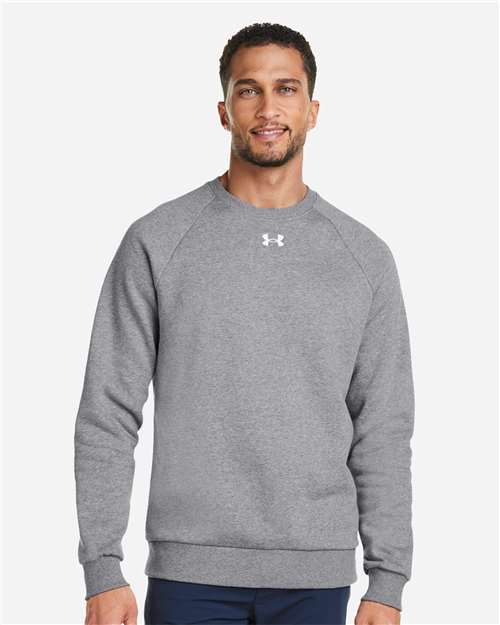 Custom Embroidered - Under Armour - Men's Rival Fleece Crewneck Sweatshirt - 1379755