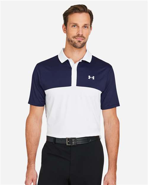 Custom Embroidered - Under Armour - Men's Performance 3.0 Colorblock Polo - 1377375