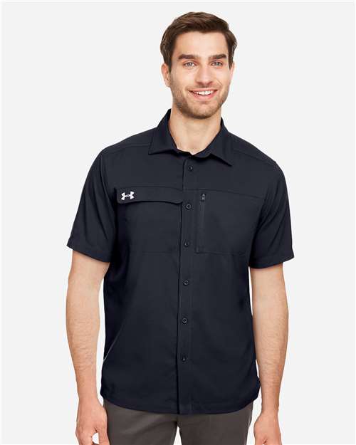 Custom Embroidered - Under Armour - Men's Motivate Coach Woven Shirt - 1351360
