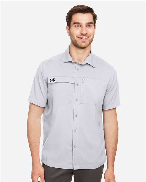 Custom Embroidered - Under Armour - Men's Motivate Coach Woven Shirt - 1351360