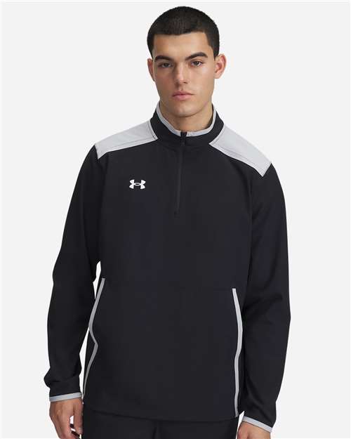 Custom Embroidered - Under Armour - Men's Motivate 3.0 Quarter-Zip Pullover - 1389611