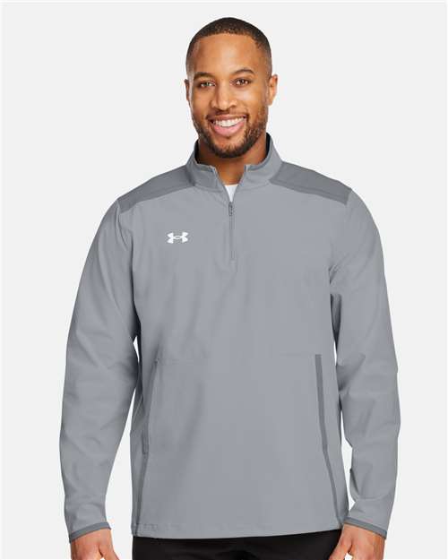 Custom Embroidered - Under Armour - Men's Motivate 3.0 Quarter-Zip Pullover - 1389611