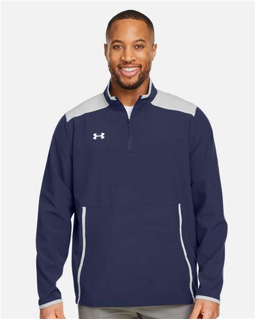 Custom Embroidered - Under Armour - Men's Motivate 3.0 Quarter-Zip Pullover - 1389611