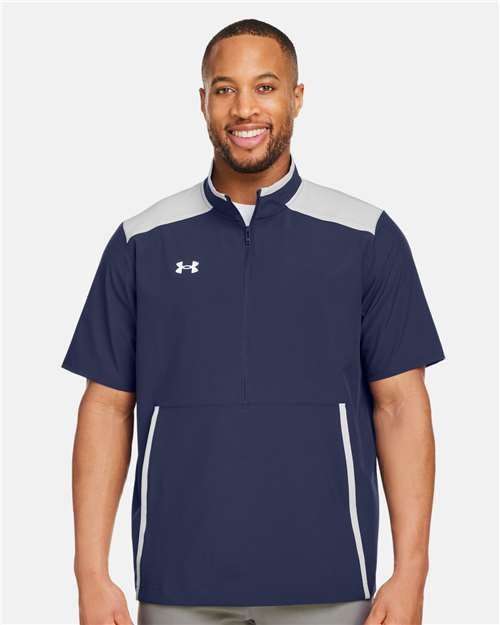 Custom Embroidered - Under Armour - Men's Motivate 3.0 Short Sleeve Half-Zip - 1389612