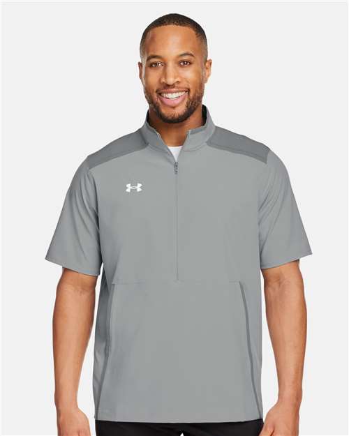 Custom Embroidered - Under Armour - Men's Motivate 3.0 Short Sleeve Half-Zip - 1389612