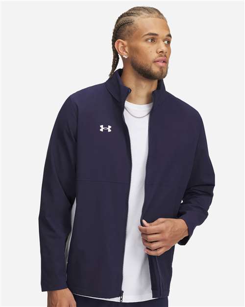 Custom Embroidered - Under Armour - Men's Rival Stretch Jacket - 1390159
