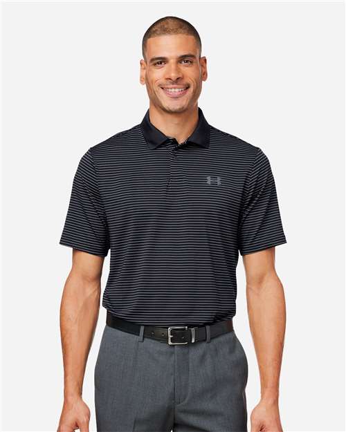 Custom Embroidered - Under Armour - Men's 3.0 Striped Perf Polo - 1377376