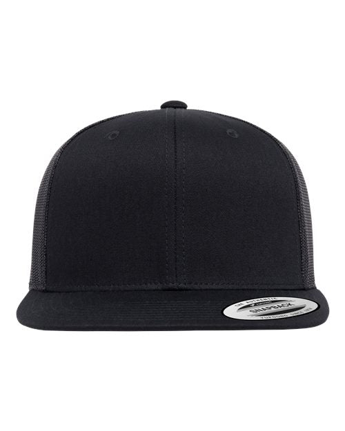 Custom Embroidered - YP Classics - Retro High Profile Trucker Cap - 6609