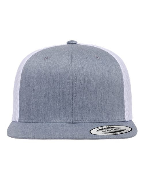 Custom Embroidered - YP Classics - Retro High Profile Trucker Cap - 6609