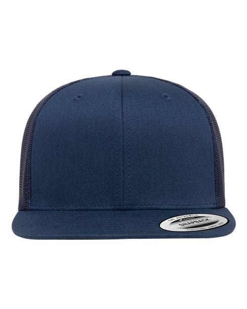 Custom Embroidered - YP Classics - Retro High Profile Trucker Cap - 6609