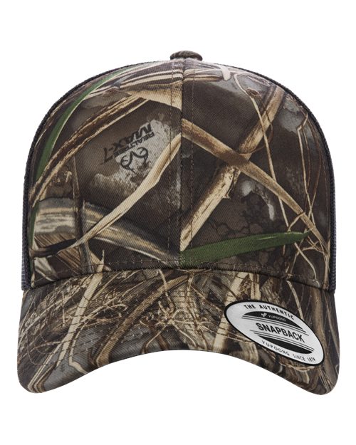 Custom Embroidered - YP Classics - Retro Trucker Cap - 6606