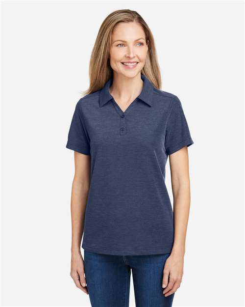 Custom Embroidered or DTF Printed - CORE365 - Women's Fusion ChromaSoft™ Pique Polo - CE112W