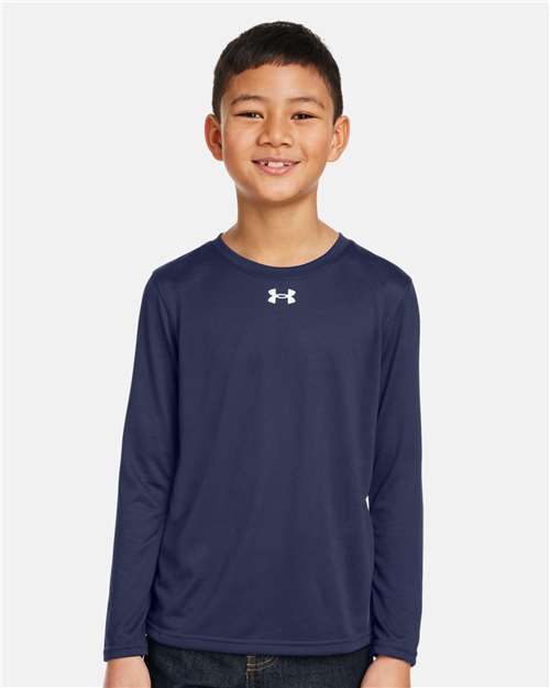 Custom Embroidered - Under Armour - Youth Tech™ Team Long Sleeve T-Shirt - 1377488