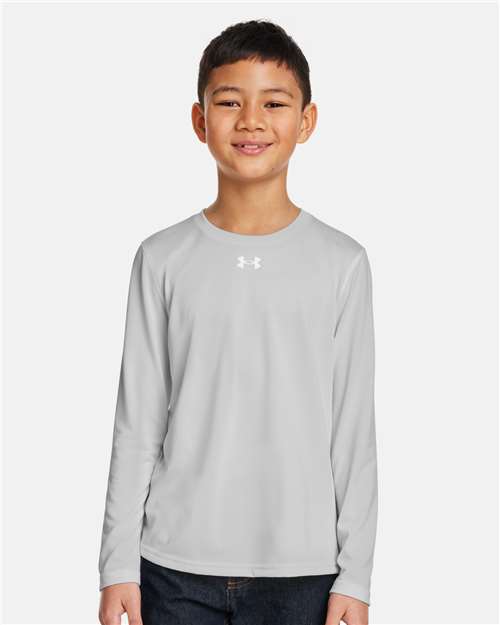 Custom Embroidered - Under Armour - Youth Tech™ Team Long Sleeve T-Shirt - 1377488