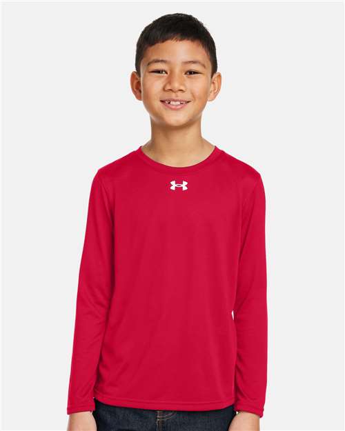 Custom Embroidered - Under Armour - Youth Tech™ Team Long Sleeve T-Shirt - 1377488