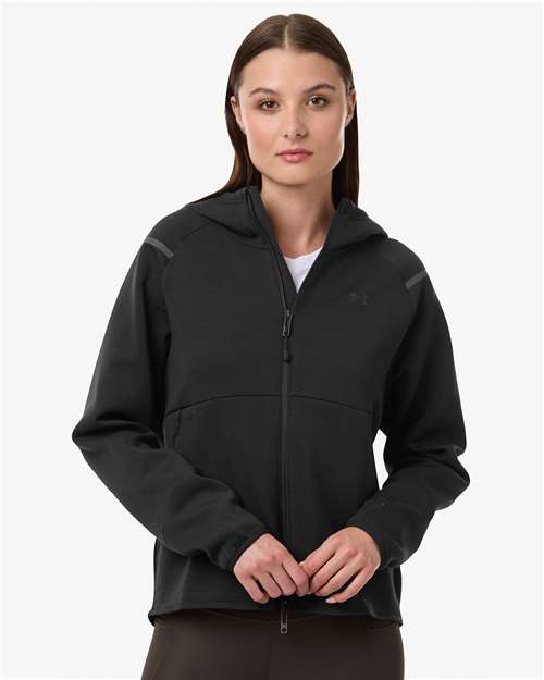 Custom Embroidered - Under Armour - Women's Unstoppable Fleece Full-Zip Jacket - 1379842
