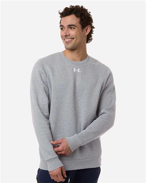 Custom Embroidered - Under Armour - Men's Team Icon Fleece Crew - 6014160