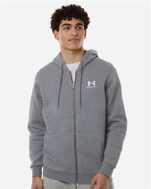 Custom Embroidered - Under Armour - Men's Icon Fleece Hooded Full-Zip - 1373881