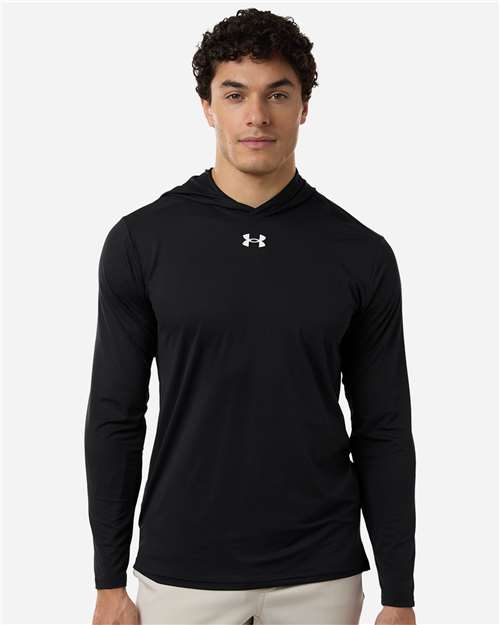 Custom Embroidered - Under Armour - Men's Team Vanish Hooded Long Sleeve T-Shirt - 6014164