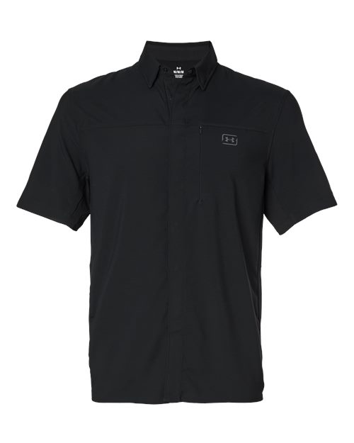 Custom Embroidered - Under Armour - Men's Fish Pro Hybrid Woven Short Sleeve Shirt - 1383571