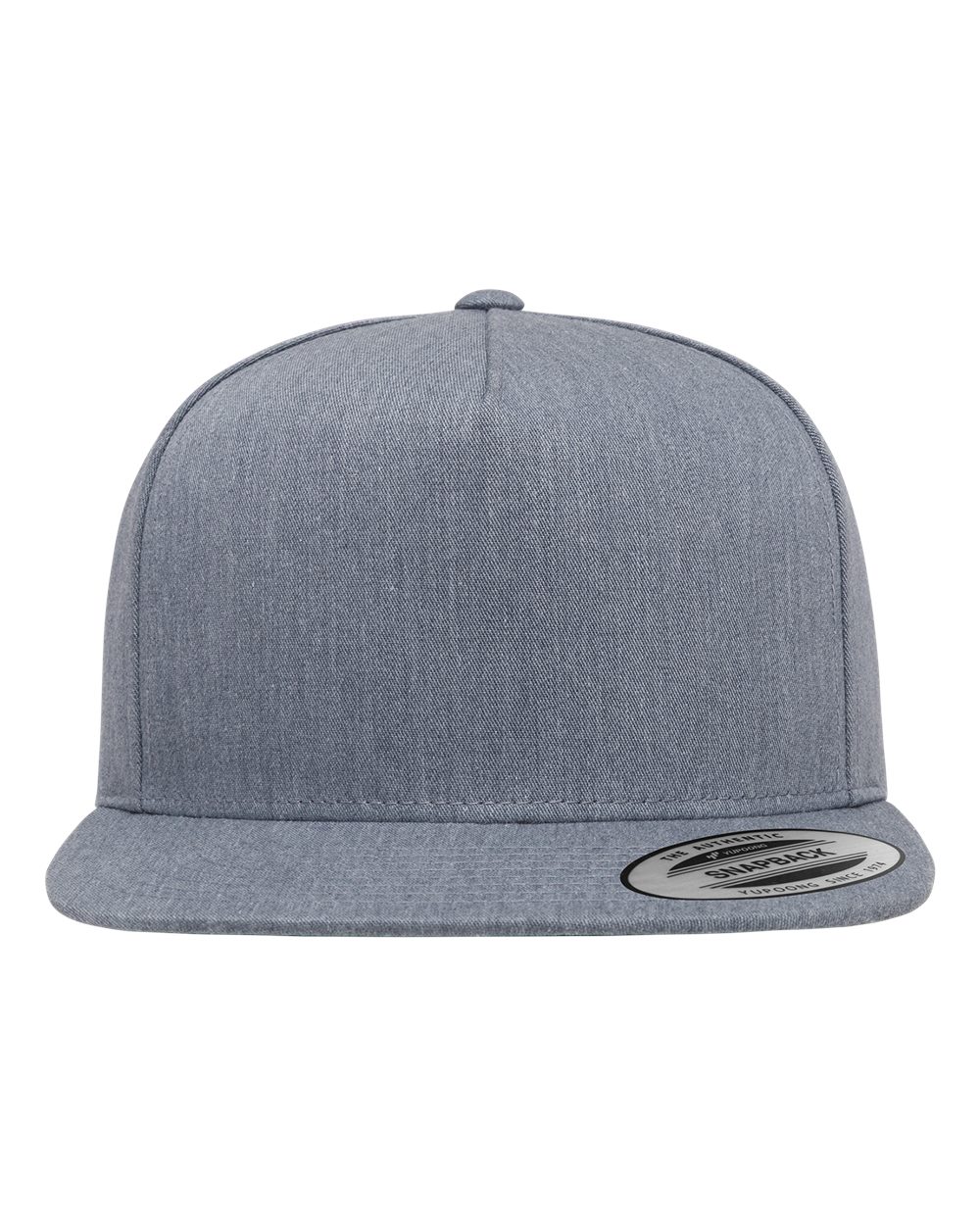 Custom Embroidered - YP Classics - Five-Panel Cotton Twill Snapback Cap - 6007