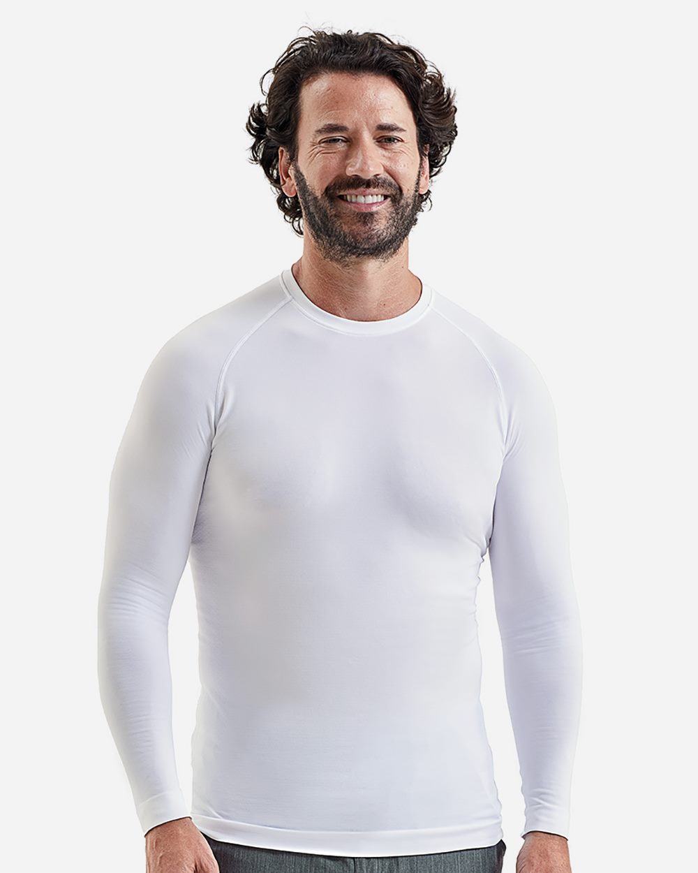 Custom Embroidered or DTF Printed - Onna - Men's Unstoppable Fresh Long Sleeve Underscrub Base Layer T-Shirt - NN270