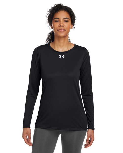 Custom Embroidered - Under Armour - Women's Team Tech™ Long Sleeve T-Shirt - 1376852