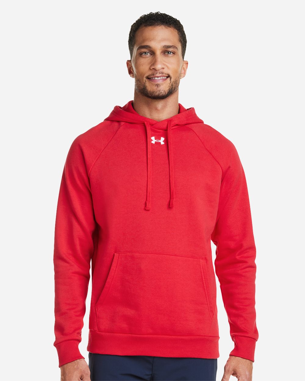Custom Embroidered - Under Armour - Men's Rival Fleece Hooded Sweatshirt - 1379757