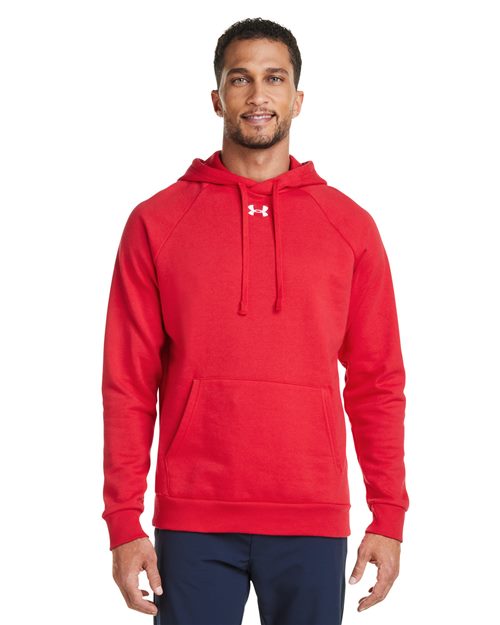Custom Embroidered - Under Armour - Men's Rival Fleece Hooded Sweatshirt - 1379757