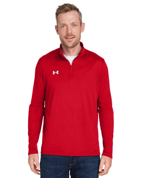 Custom Embroidered - Under Armour - Men's Team Tech™ Quarter-Zip Pullover - 1376844