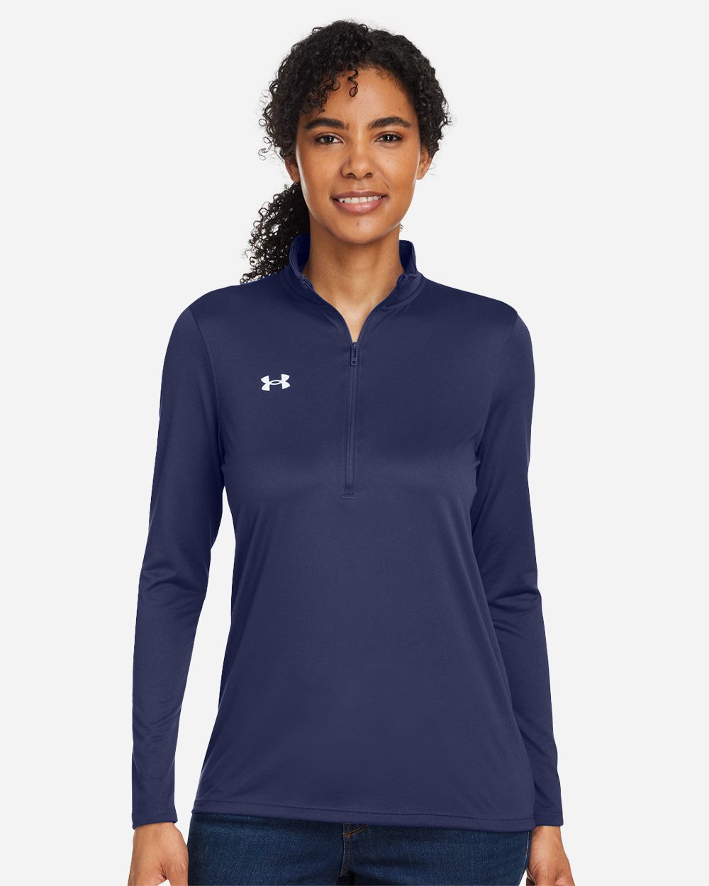 Custom Embroidered - Under Armour - Women's Team Tech™ Half-Zip Pullover - 1376862