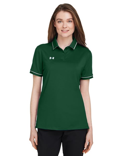 Custom Embroidered - Under Armour - Women's Tipped Teams Performance Polo - 1376905