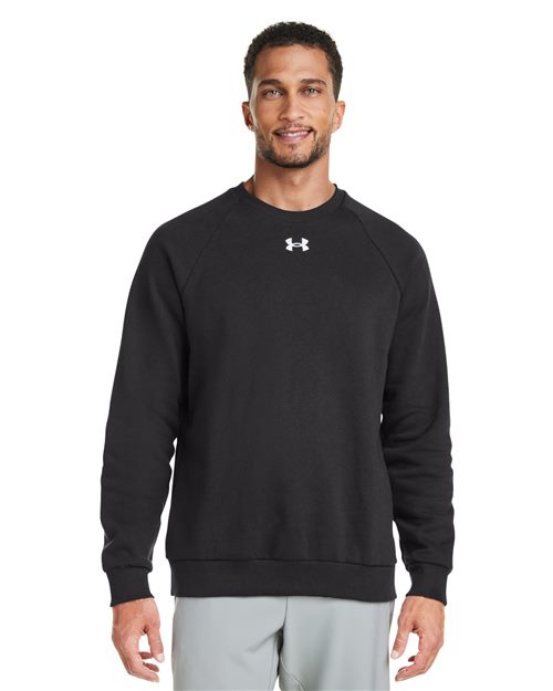 Custom Embroidered - Under Armour - Men's Rival Fleece Crewneck Sweatshirt - 1379755