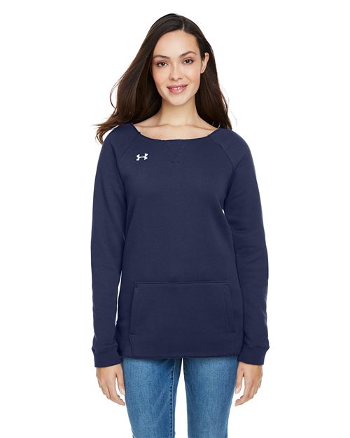 Custom Embroidered - Under Armour - Women's Rival Fleece Sweatshirt - 1305784
