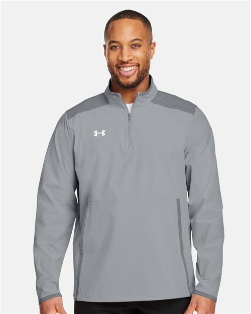 Custom Embroidered - Under Armour - Men's Motivate 3.0 Quarter-Zip Pullover - 1389611