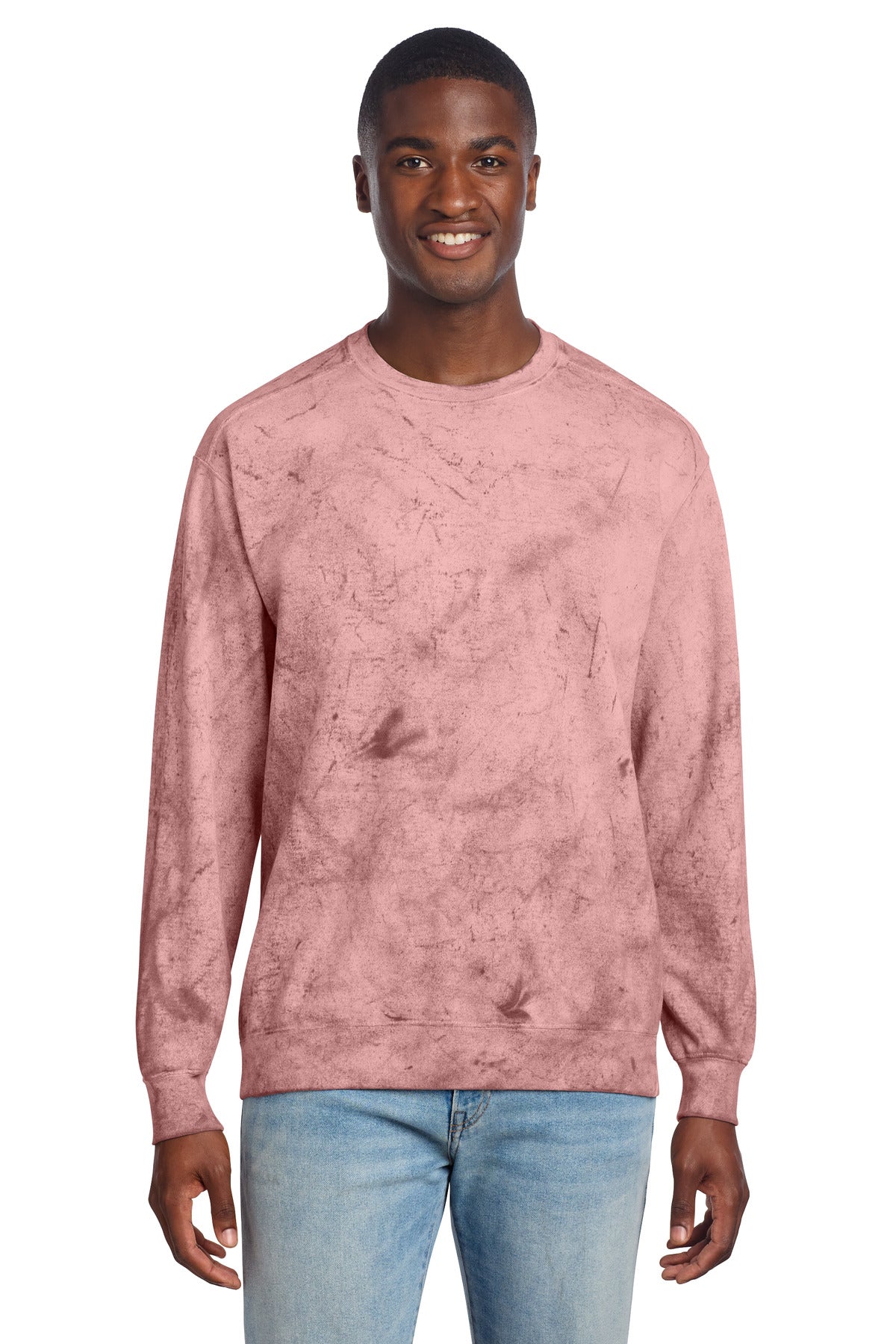 Custom Embroidery or DTF Print - Comfort Colors ®  Color Blast Crewneck Sweatshirt 1545