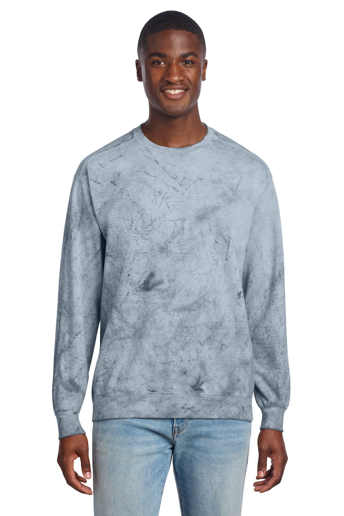 Custom Embroidery or DTF Print - Comfort Colors ®  Color Blast Crewneck Sweatshirt 1545