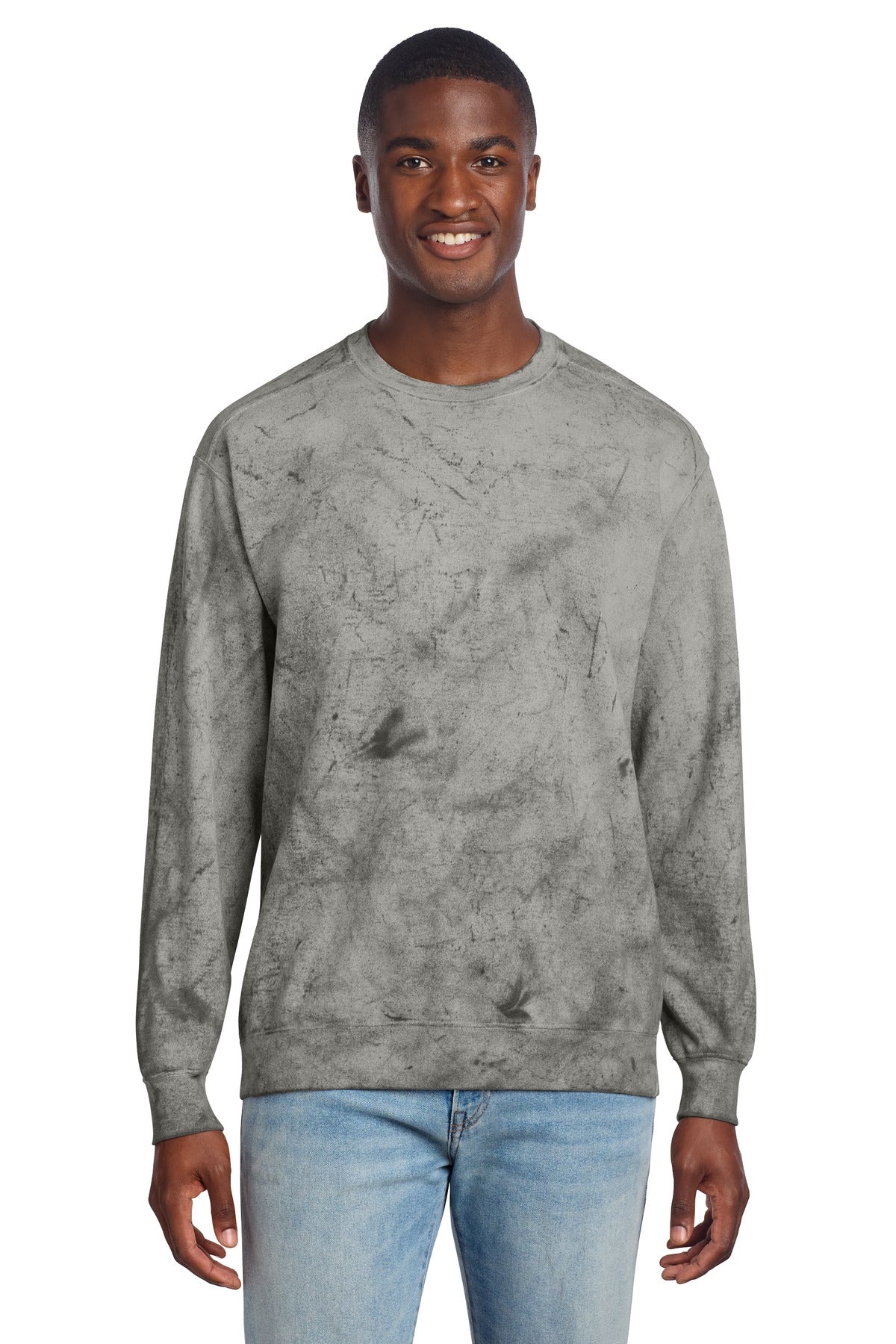 Custom Embroidery or DTF Print - Comfort Colors ®  Color Blast Crewneck Sweatshirt 1545