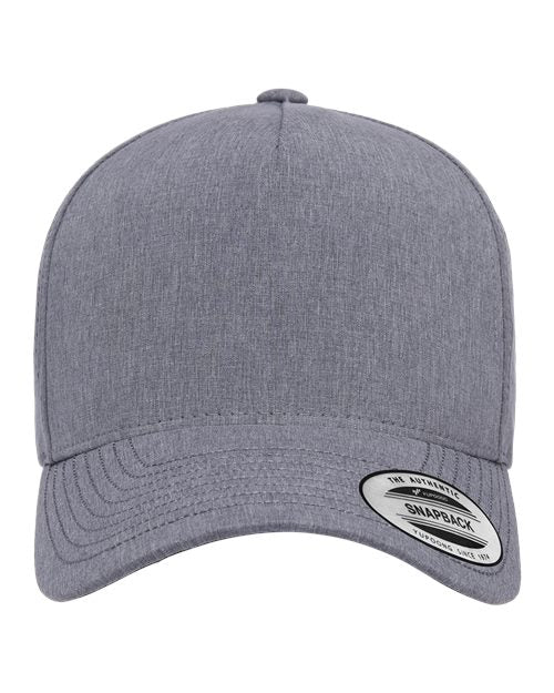 Custom Embroidered - YP Classics - Five-Panel Snapback with Perforated Cap - 5389AP