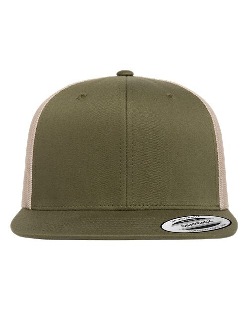 Custom Embroidered - YP Classics - Retro High Profile Trucker Cap - 6609