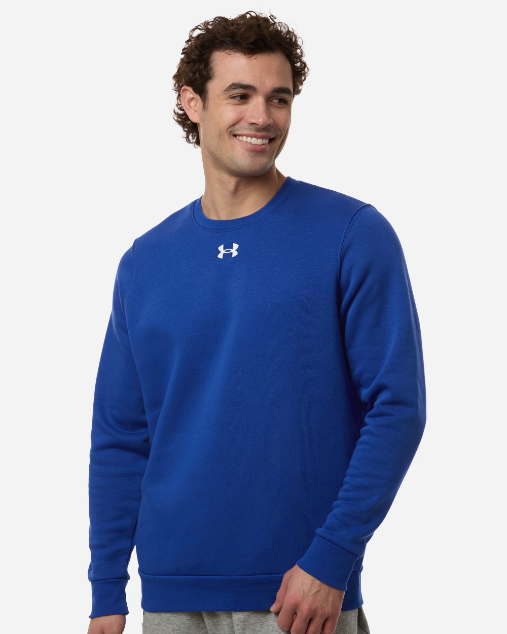 Custom Embroidered - Under Armour - Men's Team Icon Fleece Crew - 6014160