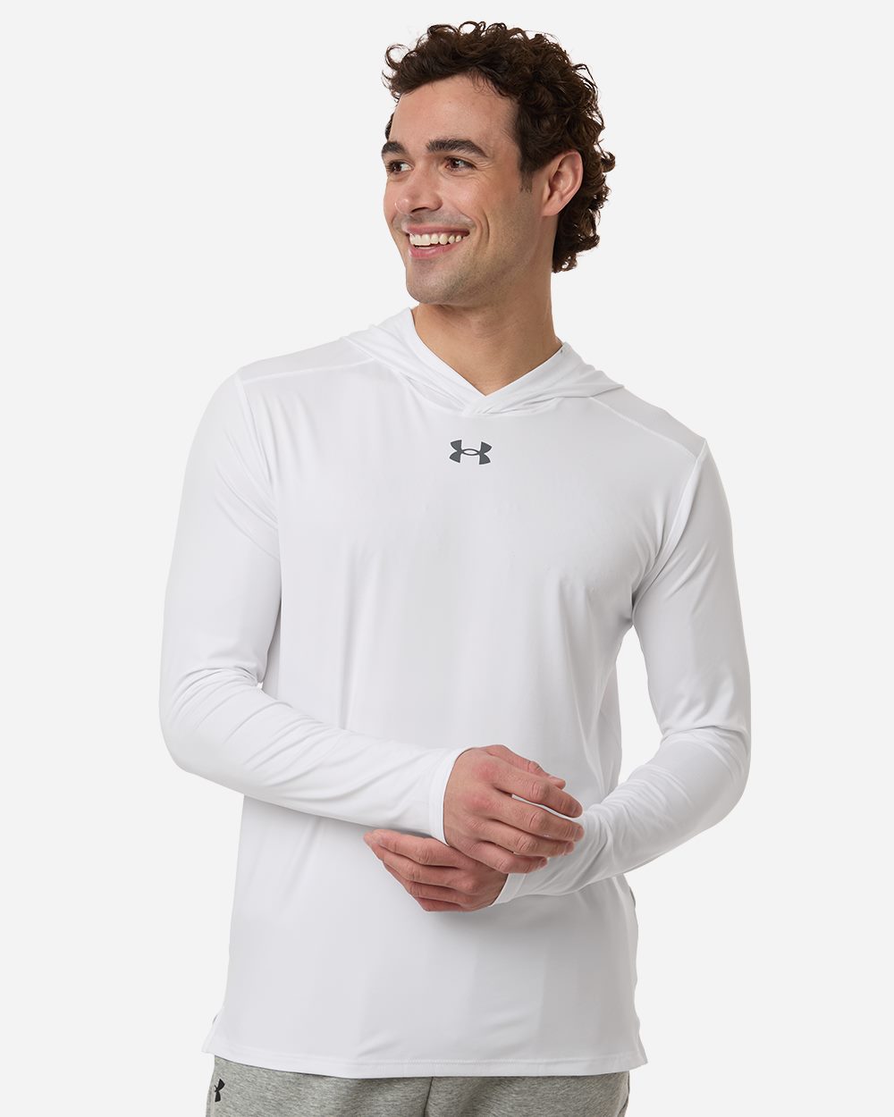 Custom Embroidered - Under Armour - Men's Team Vanish Hooded Long Sleeve T-Shirt - 6014164